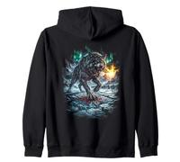 Epic Fenrir Norse Wolf Ragnarok Viking - Norse Mythology Sweat à Capuche