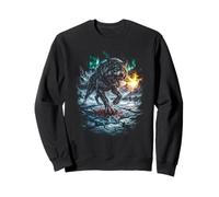 Epic Fenrir Norse Wolf Ragnarok Viking - Norse Mythology Sweatshirt