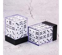 Epic Forge-Dé 6 Faces- Lot de 36 dés- 12mm- Blanc
