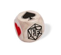 Epic Forge-Dé belote en Bois (Vrac) - 30mm