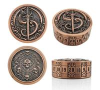 Epic Forge -Dés Roue Fortune Métal Rose Ancien