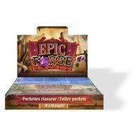 Epic Forge Display avec 10 Packs de 10 Feuilles Rangement Cartes pour classeur