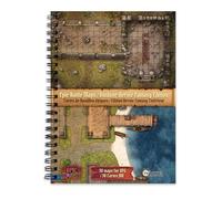 Epic Forge – Plateau de jeu Loke Battle Map – Heroic Fantasy Edition (305x420 mm) – Format A3