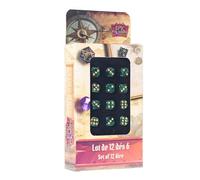 Epic Forge-Lot de 12 dés D6-12mm- Vert