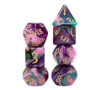 Epic Forge-Lot de 7 dés en boîte - Elfes de la Nuit