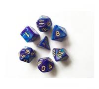 Epic Forge-Lot de 7 dés en boîte - Fusion Bleu et Violet Sombre
