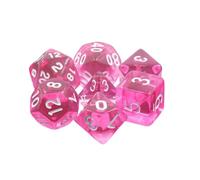 Epic Forge HDT-01 Lot de 7 Dés en boîte - Gemmes Magenta