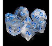 Epic Forge-Lot de 7 dés en boîte - Winter's Waltz