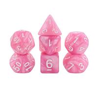 Epic Forge-Lot de 7 Dés multiformat - Rose nacré
