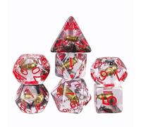 Epic Forge-Lot de 7 Dés résine Gamme Insert - en Boite - Projectile