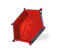 Epic forge Piste de dés 28 x 24 cm Dragon Rouge