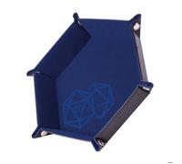 Epic Forge Piste de dés D20 – Jeu de société Bleu