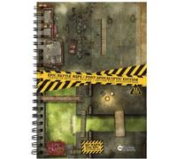 Epic Forge - Plateau de Jeu : Post Apocalyptique - (297x218 mm) Taille L - Couverture Rigide
