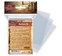 Epic Forge - Protège-cartes souples Perfect Fit (64 * 89 mm) x100 (100 microns)