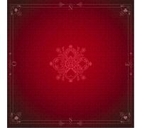 Epic Forge - Tapis de Jeu Neoprene 60 x 60 cm Rouge