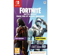 Fortnite - Pack Feu Et Glace Obscurs (Code de téléchargement du jeu dans la boîte) - Switch