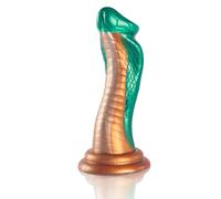 Epic - Gode Python Cobra Vert, Design Écailleux Fantaisie