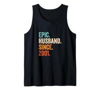 Epic Husband Since 2001 | 25 Anniversaire Mariage 25 Ans Débardeur