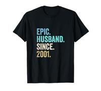 Epic Husband Since 2001 | 25 Anniversaire Mariage 25 Ans T-Shirt