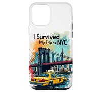 Epic I Survive My Trip to NYC Skylines New York City Coque pour iPhone 12 Mini