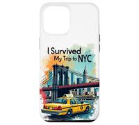 Epic I Survive My Trip to NYC Skylines New York City Coque pour iPhone 12 Pro Max