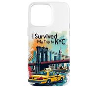Epic I Survive My Trip to NYC Skylines New York City Coque pour iPhone 15 Pro Max