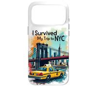 Epic I Survive My Trip to NYC Skylines New York City Coque pour iPhone 17 Pro Max