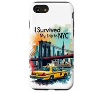 Epic I Survive My Trip to NYC Skylines New York City Coque pour iPhone SE (2020) / 7/8