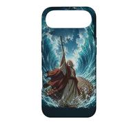 Epic Japanese Anime Christian Bible - Moses Parting The Sea Coque pour iPhone Air