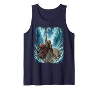 Epic Japanese Anime Christian Bible - Moses Parting The Sea Débardeur