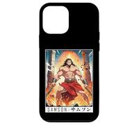 Epic Japanese Anime Christian Faith Bible Graphic - Samson Coque pour iPhone 12 Mini