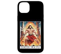 Epic Japanese Anime Christian Faith Bible Graphic - Samson Coque pour iPhone 14 Plus