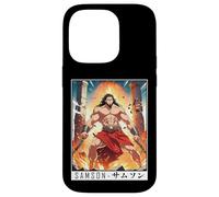 Epic Japanese Anime Christian Faith Bible Graphic - Samson Coque pour iPhone 14 Pro