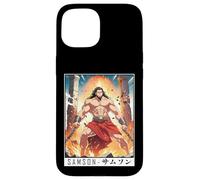Epic Japanese Anime Christian Faith Bible Graphic - Samson Coque pour iPhone 15