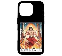 Epic Japanese Anime Christian Faith Bible Graphic - Samson Coque pour iPhone 16 Pro