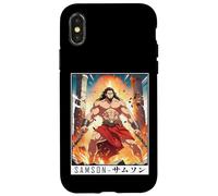 Epic Japanese Anime Christian Faith Bible Graphic - Samson Coque pour iPhone X/XS