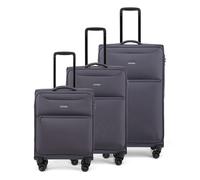 Epic Jupiter 4X 4 roues Set de valises 3 pièces gris