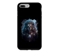 Epic Lion Le Signe du Zodiaque de la Force Coque pour iPhone 7 Plus/8 Plus