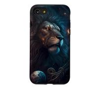 Epic Lion Le Signe du Zodiaque de la Force Coque pour iPhone SE (2020) / 7/8