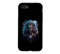 Epic Lion Le Signe du Zodiaque de la Force Coque pour iPhone SE (2020) / 7/8