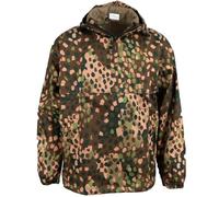 Epic Militaria Anorak d'été style militaire à pois avec demi-fermeture éclair - Doublure en coton, Camouflage pois, 56