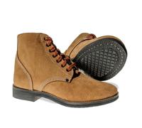 Epic Militaria Bottines « Rough Out » WW2 US - Repro, daim, semelle en caoutchouc, beige, 46 EU