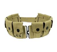 Epic Militaria Ceinture Garand US 2ème Guerre mondiale M1, Original Vert Kaki, taille unique