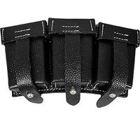 Epic Militaria Réplique WW2 Allemand Pochettes K98 Triple Ammo - Devant Cousu Noir (Stamped)