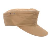 Epic Militaria Reproduction authentique allemande de la Seconde Guerre mondiale M41 Luftwaffe Officers Tropical Field Cap, bleu tropical, XXL