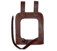 Epic Militaria Reproduction Couverture de Pelle Droite WW2 avec Dos Ouvert (Marron)