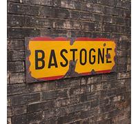 Epic Militaria Reproduction de panneau de signalisation Bastogne en métal WW2