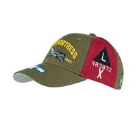 Epic Militaria US B-17 Flying Fortress Casquette de baseball Vert olive, vert olive, 6 1/2-7 5/8