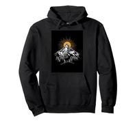 Epic Mountain Sunrise Adventure Peak Quest Sweat à Capuche