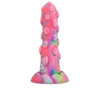 EPIC Nixie Dildo en Silicone, 15,5 cm x 3,5 cm, Base d'Aspiration 7,5 cm, Hypoallergénique, Texture Douce, Modèle D-241727